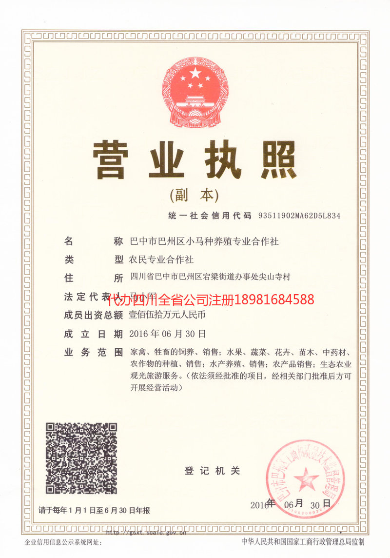 普宁普宁小马种养殖专业合作社